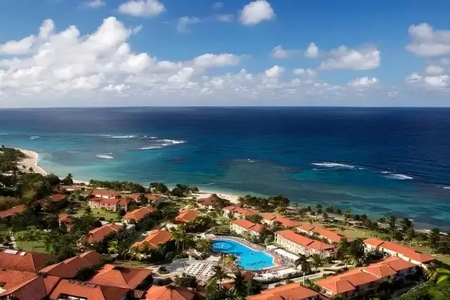 hotel memories jibacoa view of the hotel, the beach and the sea