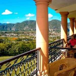 Hotel la Ermita restaurant view